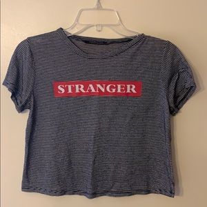 Stranger Things Crop Top